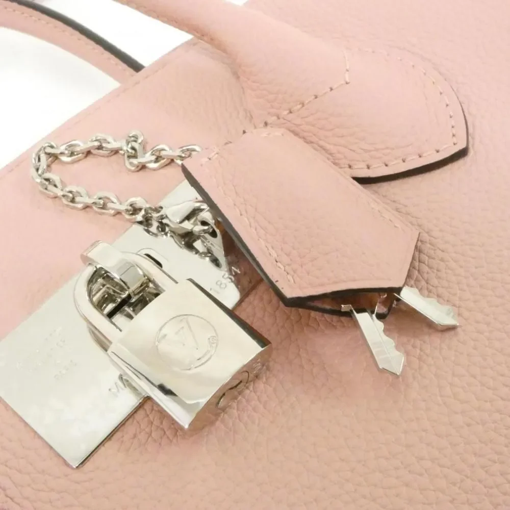 Louis Vuitton Mira Calf HandBag Rose Poudre Silver Metal Fittings
